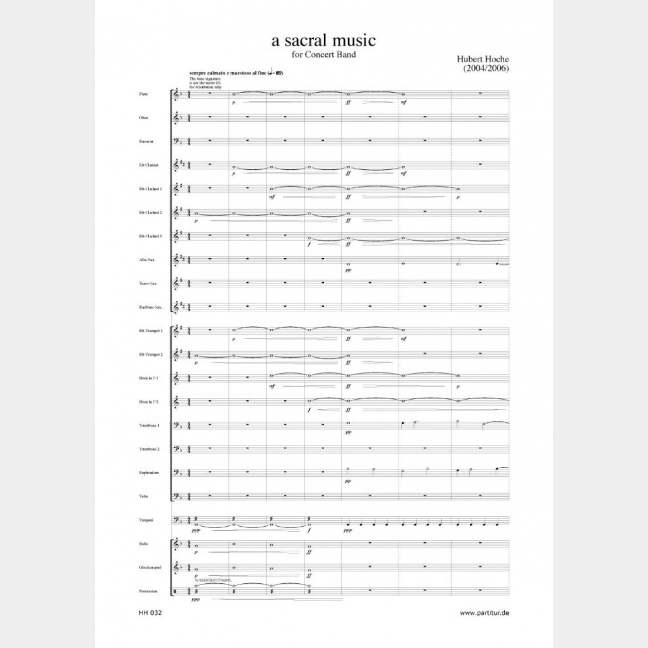 A sacral music, 7`