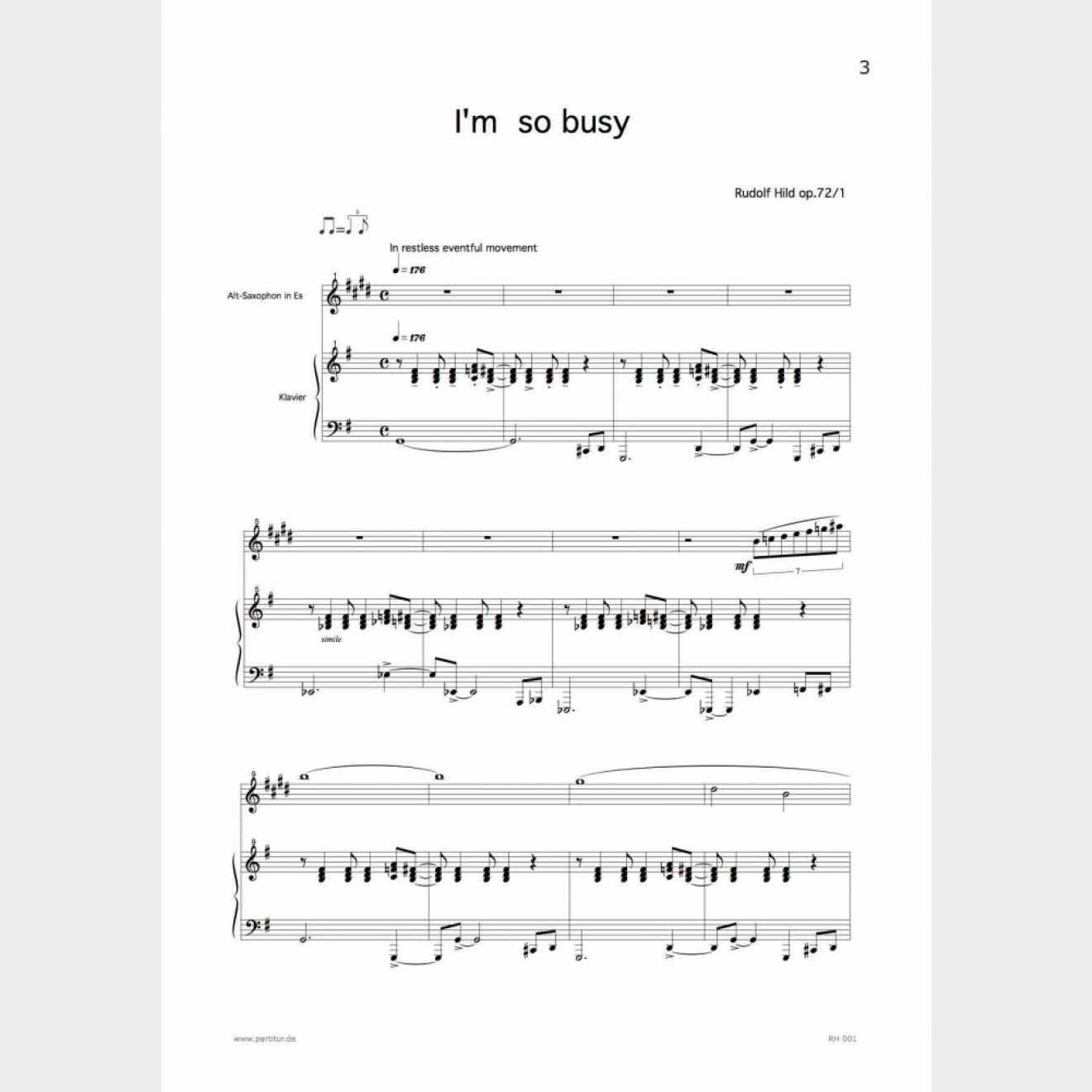 10 Duette (Partitur und Stimme), 43`
