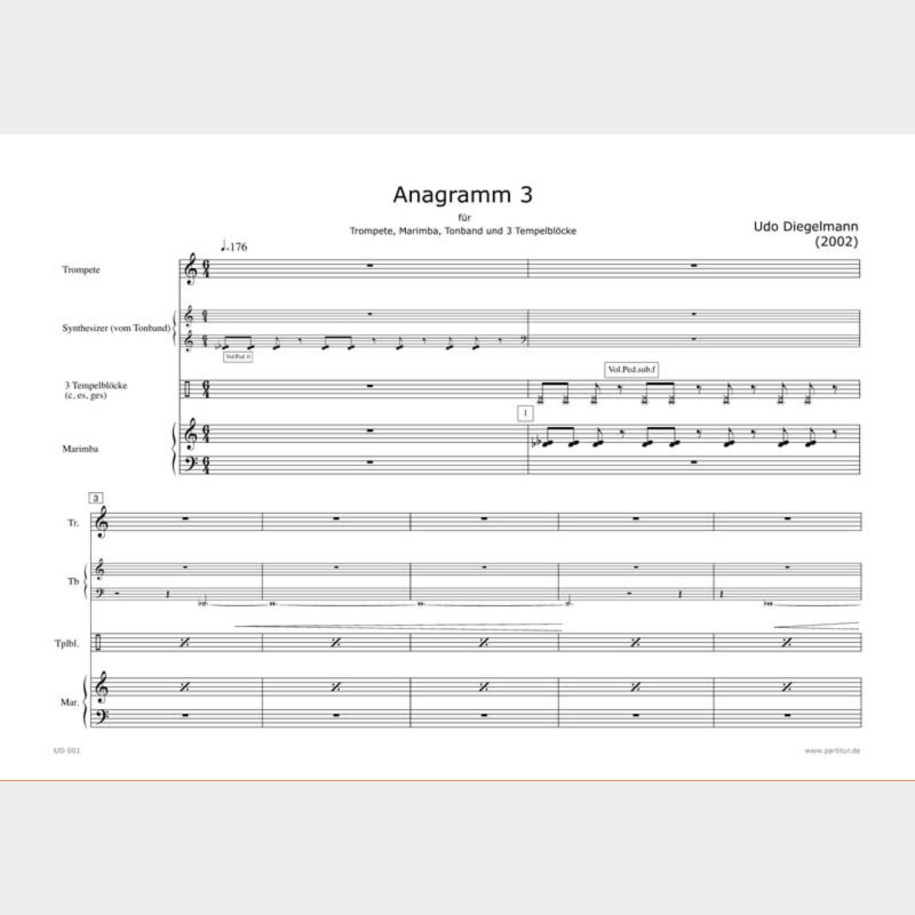 Anagramm 3, 4`30`` (inkl. CD)