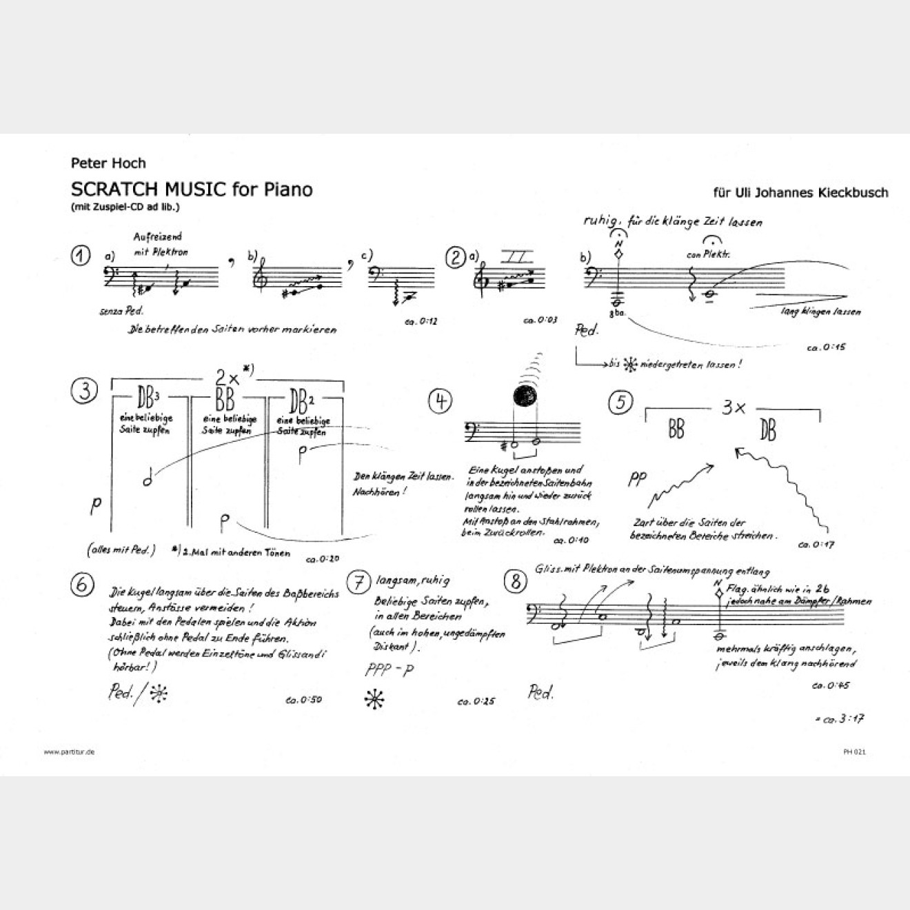 Scratch Music (inkl. mp3), 15`